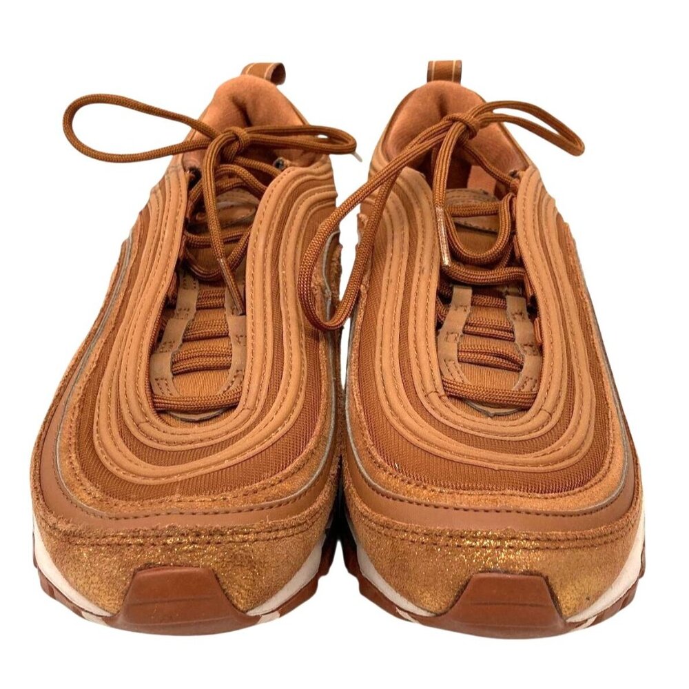 Nike Air Max 97 SE "Dark Russet" Metallic Bronze Women's Sneakers Size 7